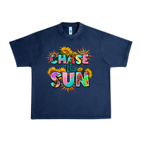 Navy chase the sun Urban Heavy Tee - AdoDesignShop