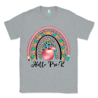 Heather Grey hello pre k Classic Tee - JahusDesignShop