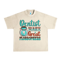 Sandshell dentist make great flossophers Urban Heavy Tee - JahusDesignShop