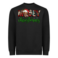 Black mooey christmas Heavyweight Sweatshirt - JahusDesignShop