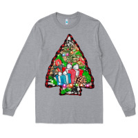 Heather Grey arrowhead christmas gifts Long Sleeve Tee - AdoDesignShop