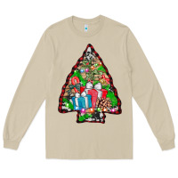 Mushroom arrowhead christmas gifts Long Sleeve Tee - AdoDesignShop
