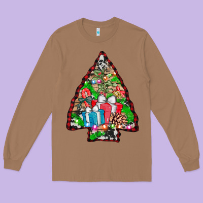 Arrowhead Christmas Gifts Long Sleeve Tee Designed By Adodesignshop