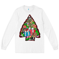 White arrowhead christmas gifts Long Sleeve Tee - AdoDesignShop