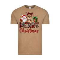 Vintage Coffee merry christmas chihuahua Vintage Tee - JahusDesignShop