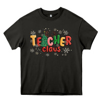 Asphalt teacher claus Heavy Core Tee - MaliasSmallBusiness