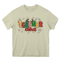 Mossy teacher claus Heavy Core Tee - MaliasSmallBusiness