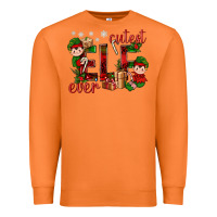 Carrot Cutest Elf Ever Christmas Premium Sweatshirt - BundleAndBundleShop