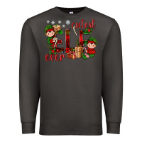 Smoke Cutest Elf Ever Christmas Premium Sweatshirt - BundleAndBundleShop