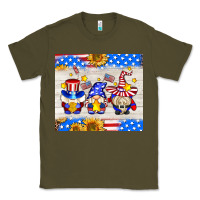 Army Green American gnomes Classic Tee - AdoDesignShop