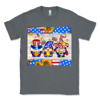 Charcoal Heather American gnomes Classic Tee - AdoDesignShop