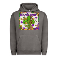 Pigment Tornado Mardi Gras Fleur De Lis tumbler Urban Hoodie - HowdyJamesFarm