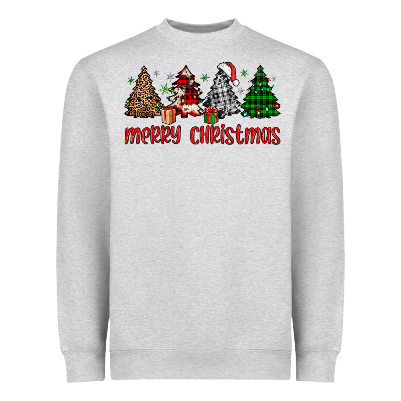Merry Christmas Tree Heavyweight Sweatshirt by JahusDesignShop | Teevron