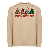 Mushroom merry christmas tree Heavyweight Sweatshirt - JahusDesignShop