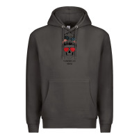 Smoke Glitter American Flag Patterned American Mom Skull Premium Hoodie - Bettercallsaul