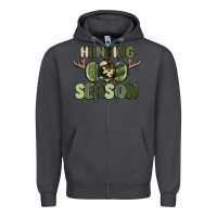 Smoke hunting season Zipper Hoodie - MaliasSmallBusiness