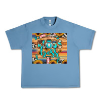 Pebble Blue floss boss Urban Heavy Tee - JahusDesignShop
