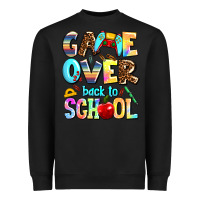 Black game over back to school Heavyweight Sweatshirt - AdoDesignShop