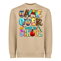 Game Over Back To School Heavyweight Sweatshirt | Teevron