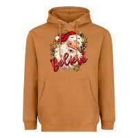 Meerkat believe christmas santa claus Heavyweight Hoodie - MaliasSmallBusiness
