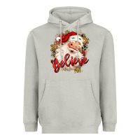 Moon Dust believe christmas santa claus Heavyweight Hoodie - MaliasSmallBusiness