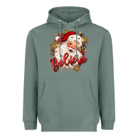 Sage believe christmas santa claus Heavyweight Hoodie - MaliasSmallBusiness