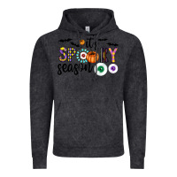 Vintage Black spooky Vintage Hoodie - CowhideDigitalArt