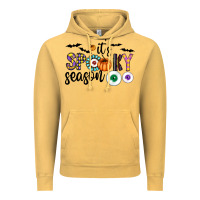 Vintage Mustard spooky Vintage Hoodie - CowhideDigitalArt
