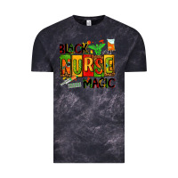 Cloud Black black nurse magic Vintage Tee - AdoDesignShop
