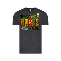 Vintage Black black nurse magic Vintage Tee - AdoDesignShop