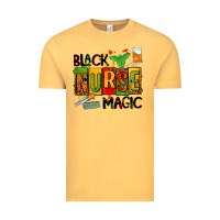 Vintage Mustard black nurse magic Vintage Tee - AdoDesignShop