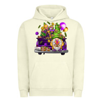 Mardi Gras Gnome On The Truck Urban Hoodie | Teevron