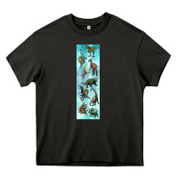 Asphalt dinosaurs pen wrap Heavy Core Tee - Artiststas