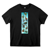 Black dinosaurs pen wrap Heavy Core Tee - Artiststas