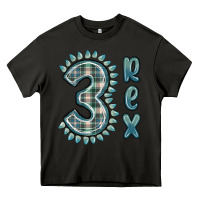 Asphalt 3 rex green dinosaur Heavy Core Tee - MaliasSmallBusiness