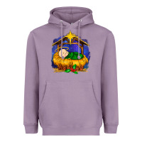 Lavender baby jesus Heavyweight Hoodie - MaliasSmallBusiness
