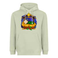 Matcha baby jesus Heavyweight Hoodie - MaliasSmallBusiness