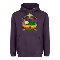 Plum baby jesus Heavyweight Hoodie - MaliasSmallBusiness