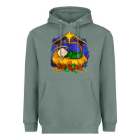 Sage baby jesus Heavyweight Hoodie - MaliasSmallBusiness
