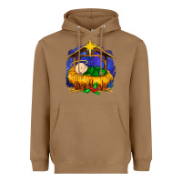 Toasted Coconut baby jesus Heavyweight Hoodie - MaliasSmallBusiness