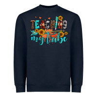 Navy teaching my tribe Heavyweight Sweatshirt - AdoDesignShop