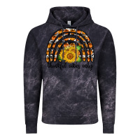 Cloud Black Thankful Vibes Only Vintage Hoodie - CowhideDigitalArt
