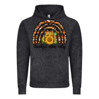 Vintage Black Thankful Vibes Only Vintage Hoodie - CowhideDigitalArt