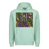 Mardi Gras Fleur De Lis Premium Hoodie | Teevron