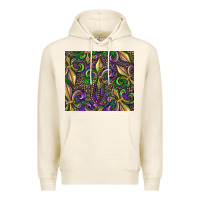 Tofu mardi gras fleur de lis Premium Hoodie - RanaPortraitStore
