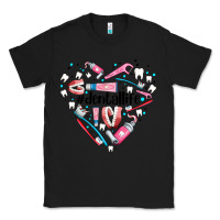 Black dental life element heart Classic Tee - AdoDesignShop