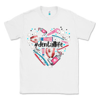 White dental life element heart Classic Tee - AdoDesignShop