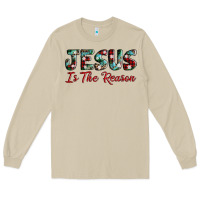 Mushroom jesus is the reason Long Sleeve Tee - AdoDesignShop