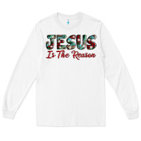 White jesus is the reason Long Sleeve Tee - AdoDesignShop