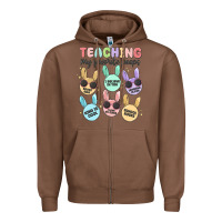 Chestnut teahing my favorite peeps Zipper Hoodie - MaliasSmallBusiness